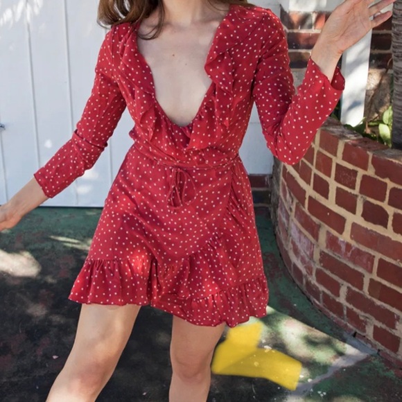 Realisation Par Dresses & Skirts - AUTHENTIC Réalisation Par The Alexandra in Red Sta